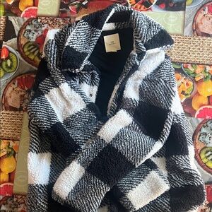 Thread & Supply Monochrome Sherpa Jacket